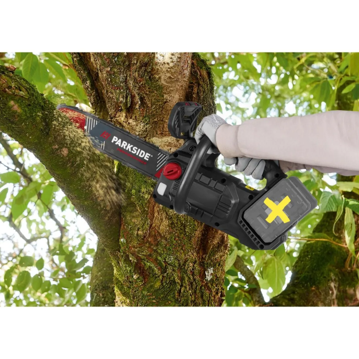 PARKSIDE PERFORMANCE® 40 V Akku-Baumpflegesäge »PPAKS 40-Li B2«, ohne Akku und Ladegerät - B-Ware
