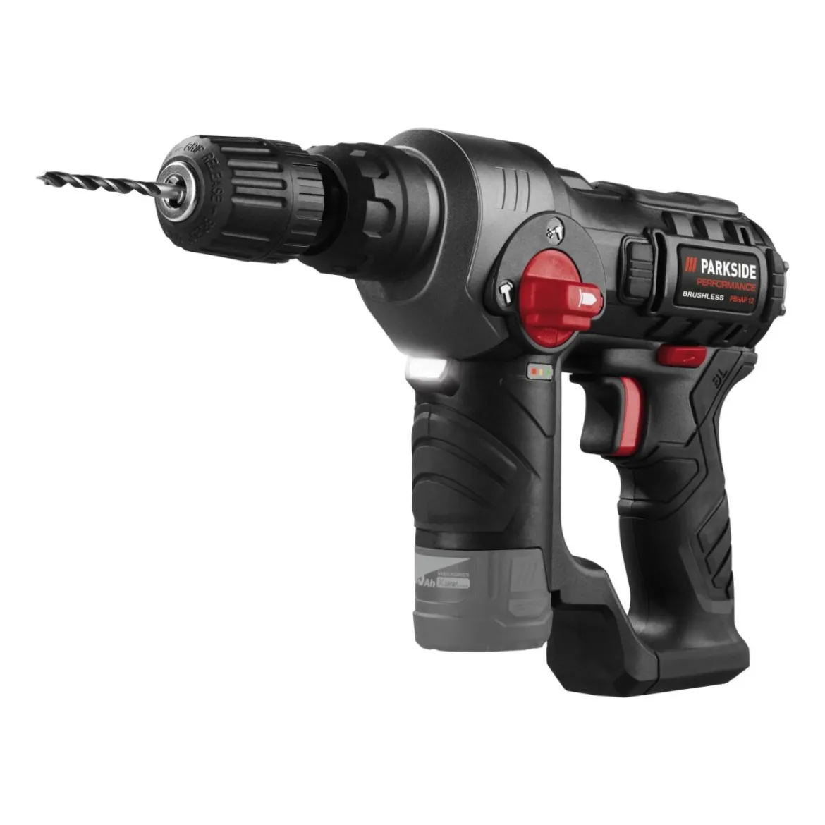 PARKSIDE PERFORMANCE® 12 V Akku-Bohrhammer »PBHAP 12 A1«, ohne Akku und Ladegerät - B-Ware sehr gut
