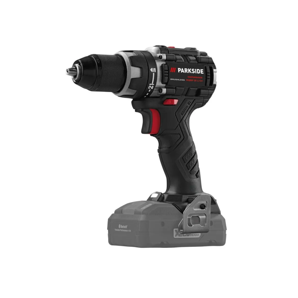 PARKSIDE PERFORMANCE® 20 V Akku-Bohrschrauber »PABSP 20 Li C4«, ohne Akku und Ladegerät - B-Ware