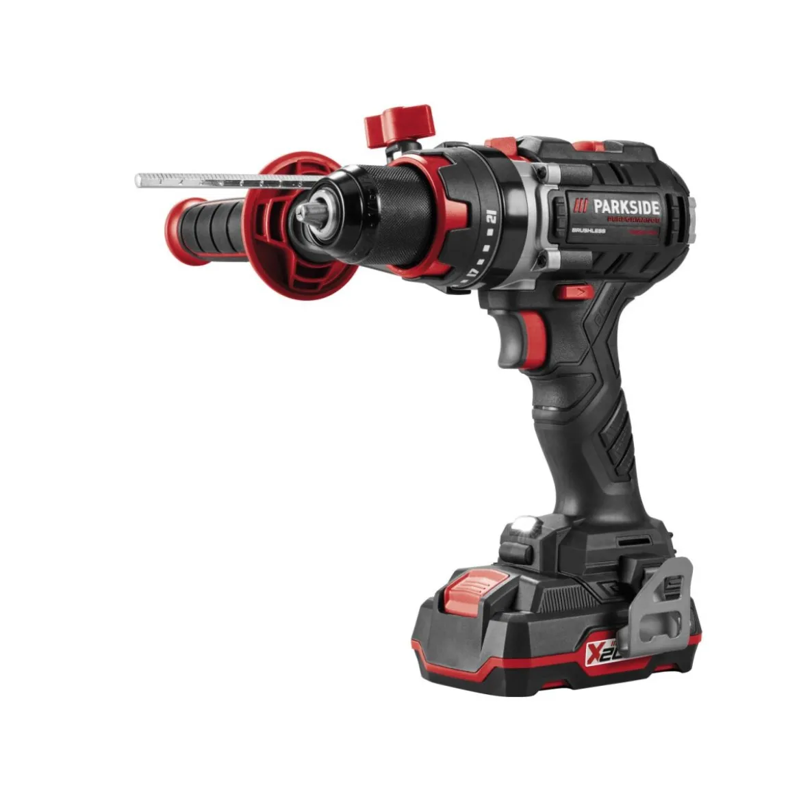 PARKSIDE PERFORMANCE® 20 V Akku-Schlagbohrschrauber-Set »PSBSAP 20-Li D4«, mit Akku- und Ladegerät - B-Ware