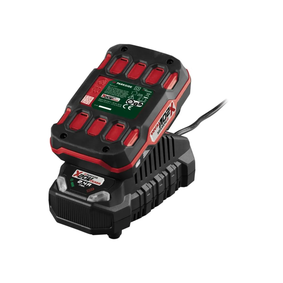 PARKSIDE PERFORMANCE® 20 V Akku-Schlagbohrschrauber-Set »PSBSAP 20-Li D4«, mit Akku- und Ladegerät - B-Ware