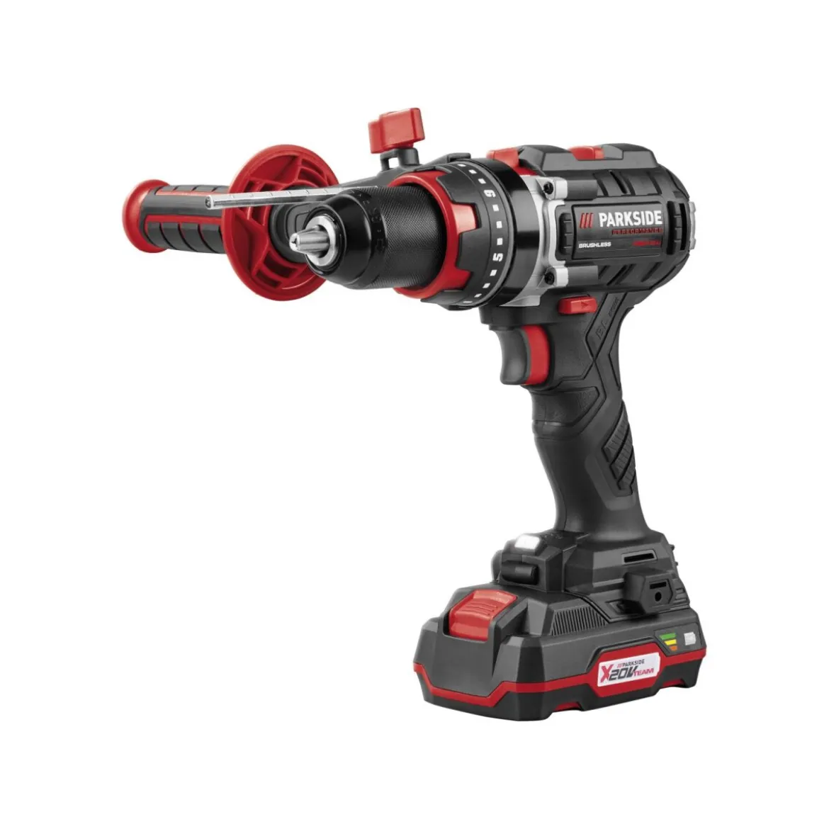 PARKSIDE PERFORMANCE® 20 V Akku-Schlagbohrschrauber Set PSBSAP 20-Li C3, mit Akku und Ladegerät - B-Ware