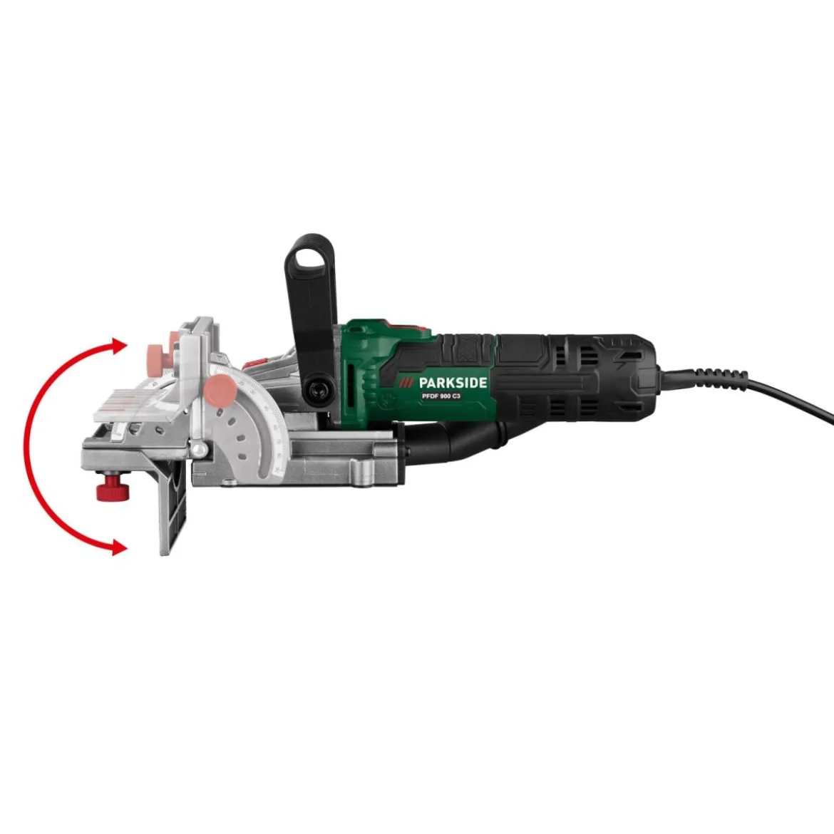 PARKSIDE® »PFDF 900 C3 « Flachdübelfräse, inkl. Adapter zur Staubabsaugung, 900 W - B-Ware sehr gut