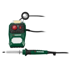PARKSIDE® Regelbare Lötstation »PLS 48 D2«, mit austauschbaren Spitzen - B-Ware