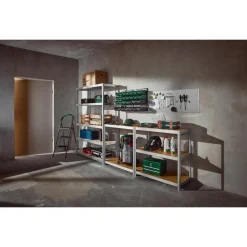 PARKSIDE® Schwerlastregal, mit 5 Böden - B-Ware sehr gut