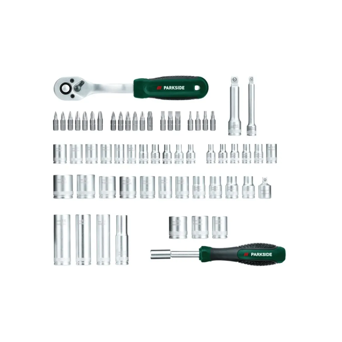 PARKSIDE® Steckschlüssel-Satz, 61-teilig - B-Ware