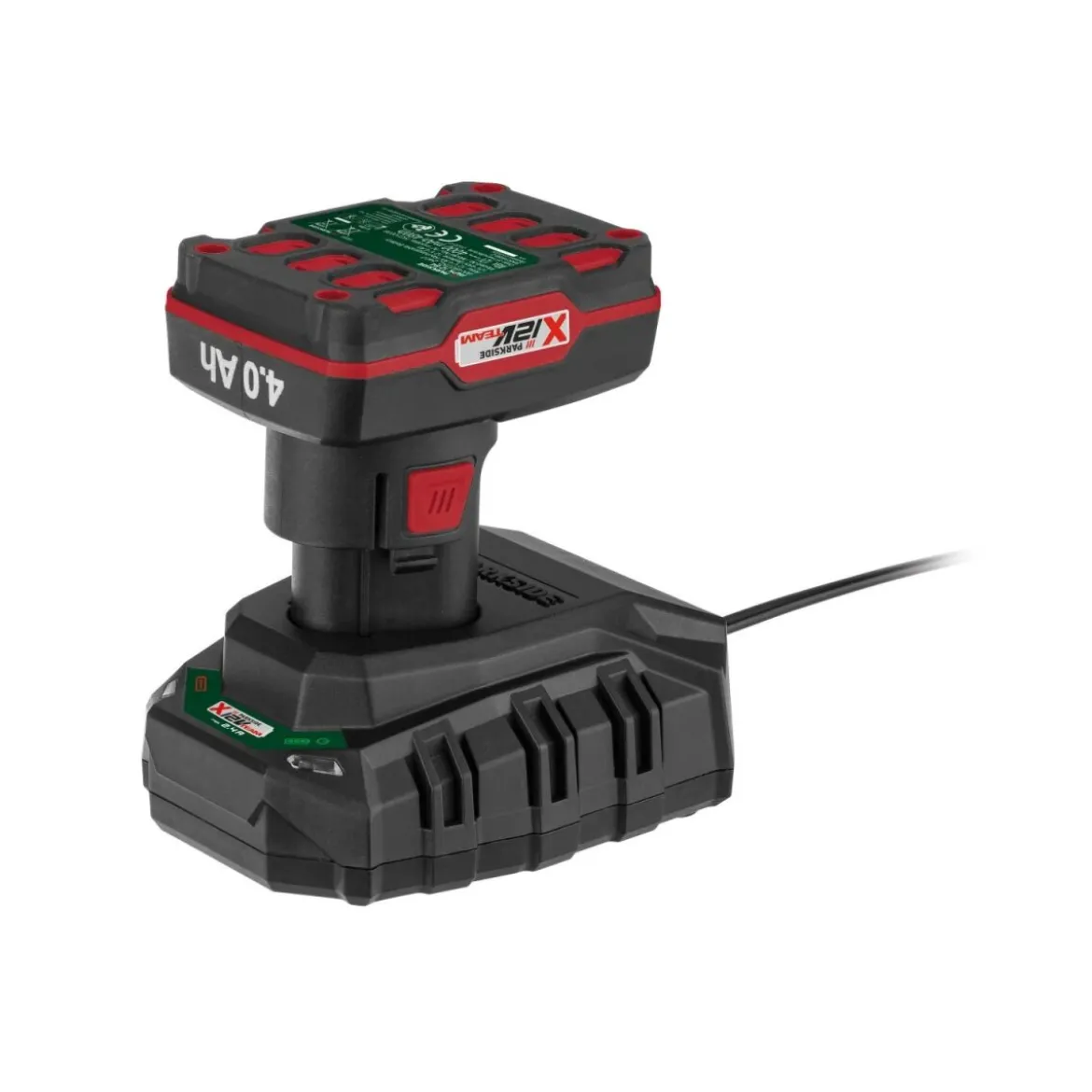 PARKSIDE® 12 V/ 2 Ah Akku »PAPK 12 A4«; 12 V/ 4 Ah Akku »PAPK 12 B4«; 12 V/ 2,4 A Ladegerät »PLGK 12 A3« - B-Ware neuwertig