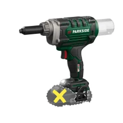 PARKSIDE® 20 V Akku-Blindnietsetzgerät PABNSG 20-Li A1, ohne Akku und Ladegerät - B-Ware neuwertig