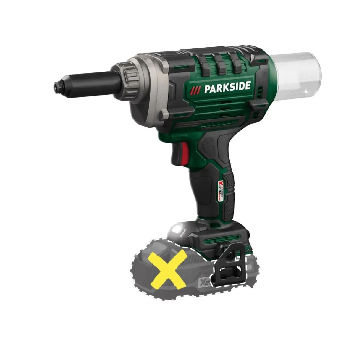 PARKSIDE® 20 V Akku-Blindnietsetzgerät PABNSG 20-Li A1, ohne Akku und Ladegerät - B-Ware neuwertig