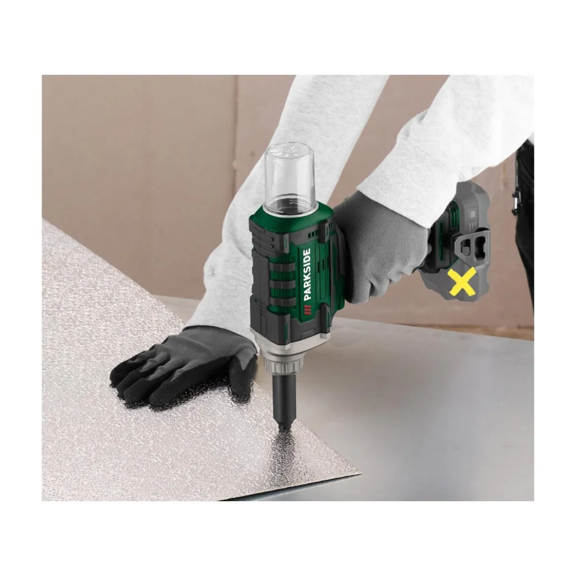 PARKSIDE® 20 V Akku-Blindnietsetzgerät PABNSG 20-Li A1, ohne Akku und Ladegerät - B-Ware neuwertig