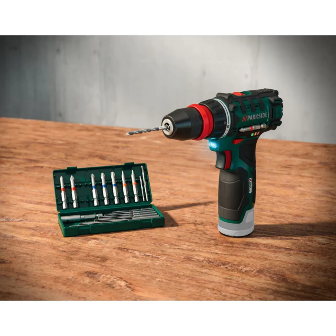 PARKSIDE® 12 V Akku-Bohrschrauber »PBSA 12 E4«, ohne Akku und Ladegerät - B-Ware sehr gut