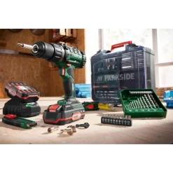 PARKSIDE® 20 V Akku-Bohrschrauber-Set »PABS 20-Li G8«, mit Akku und Ladegerät - B-Ware