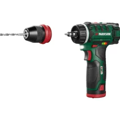 PARKSIDE® 12 V Akku-Bohrschrauber-Set »PBSA 12 E4«, mit Akku und Ladegerät - B-Ware sonstiges