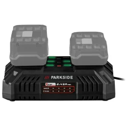 PARKSIDE® 20 V Akku-Doppelladegerät PDSLG 20 B1 - B-Ware neuwertig
