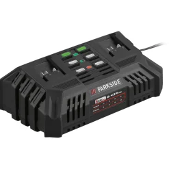 PARKSIDE® 20V Akku-Doppelladegerät »PDSLG 20 B1«, 2x 4,5 A - B-Ware sehr gut