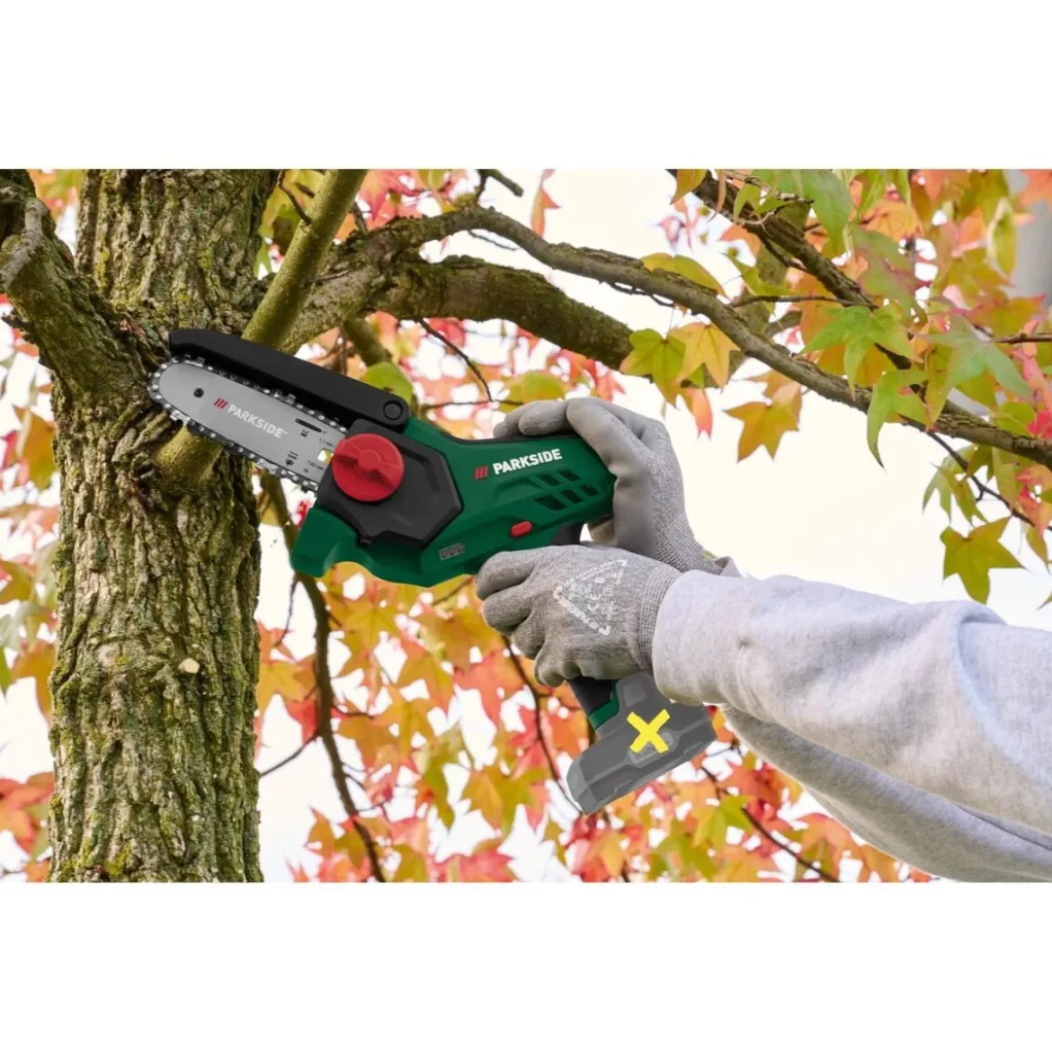 PARKSIDE® 12 V Akku-Gehölzschneider PGHSA 12 D3, ohne Akku und Ladegerät - B-Ware
