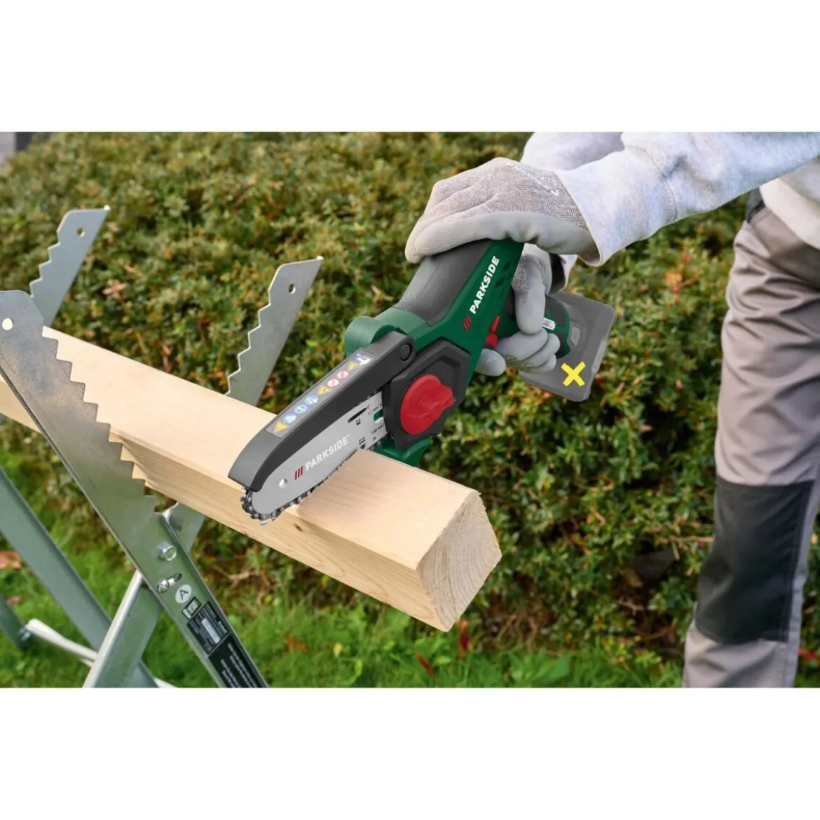 PARKSIDE® 12 V Akku-Gehölzschneider PGHSA 12 D3, ohne Akku und Ladegerät - B-Ware