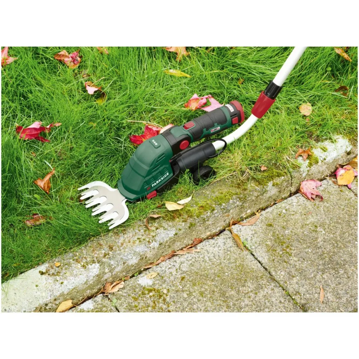 PARKSIDE® 12 V Akku-Gras- und Strauchschere »PGSA 12 B1«, mit Akku und mit Ladegerät - B-Ware