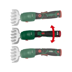 PARKSIDE® 12 V Akku-Gras- und Strauchschere »PGSA 12 B1«, mit Akku und mit Ladegerät - B-Ware
