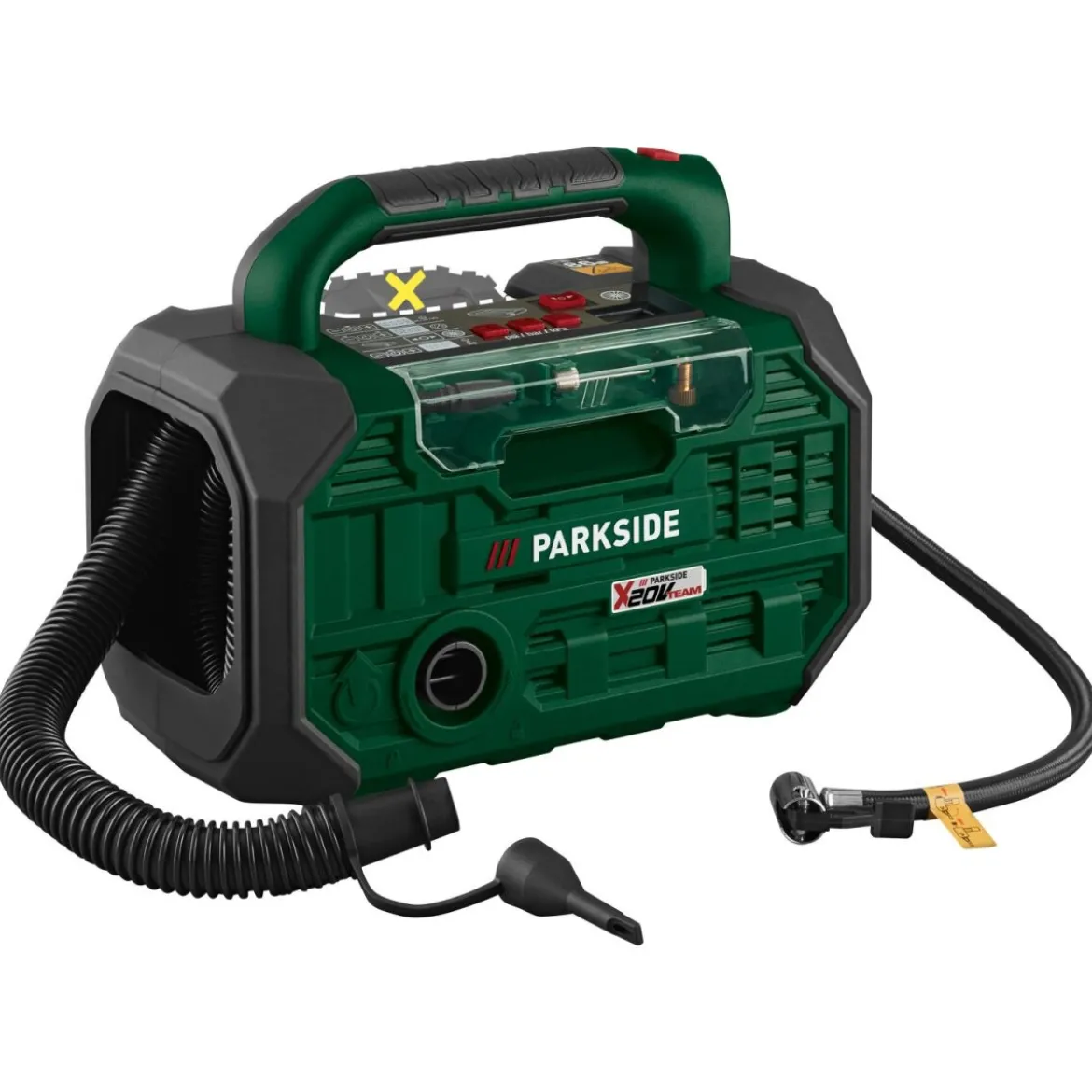 PARKSIDE® 20 V Akku-Kompressor und -Luftpumpe »PKA 20-Li C3«, ohne Akku und Ladegerät - B-Ware