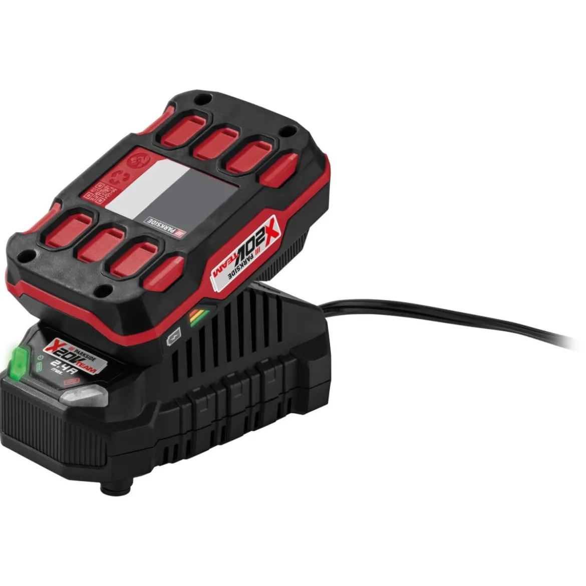 PARKSIDE® 20 V Akku »PAP 20 B1« / 20 V Ladegerät »PLG 20 C1« - B-Ware
