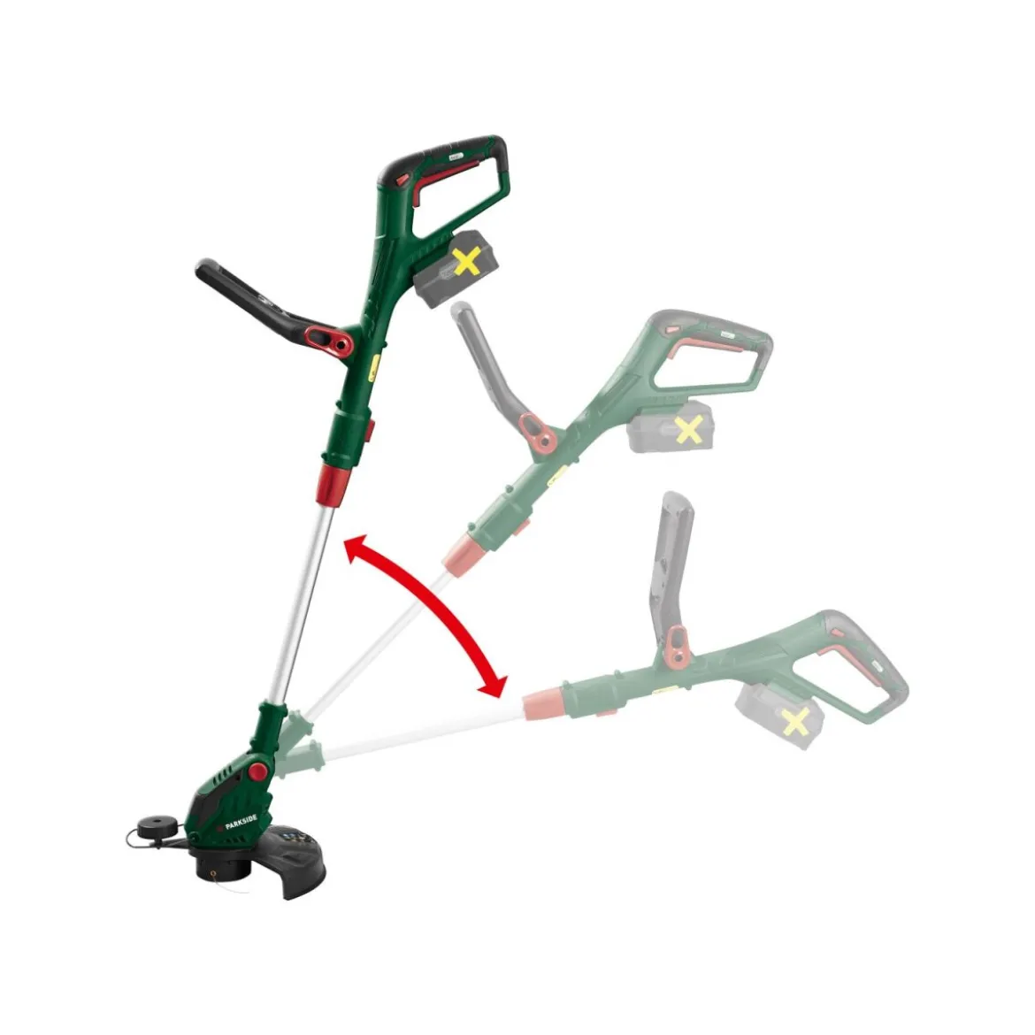 PARKSIDE® 20 V Akku-Rasentrimmer »PRTA 20-Li C3«, ohne Akku und Ladegerät - B-Ware sehr gut