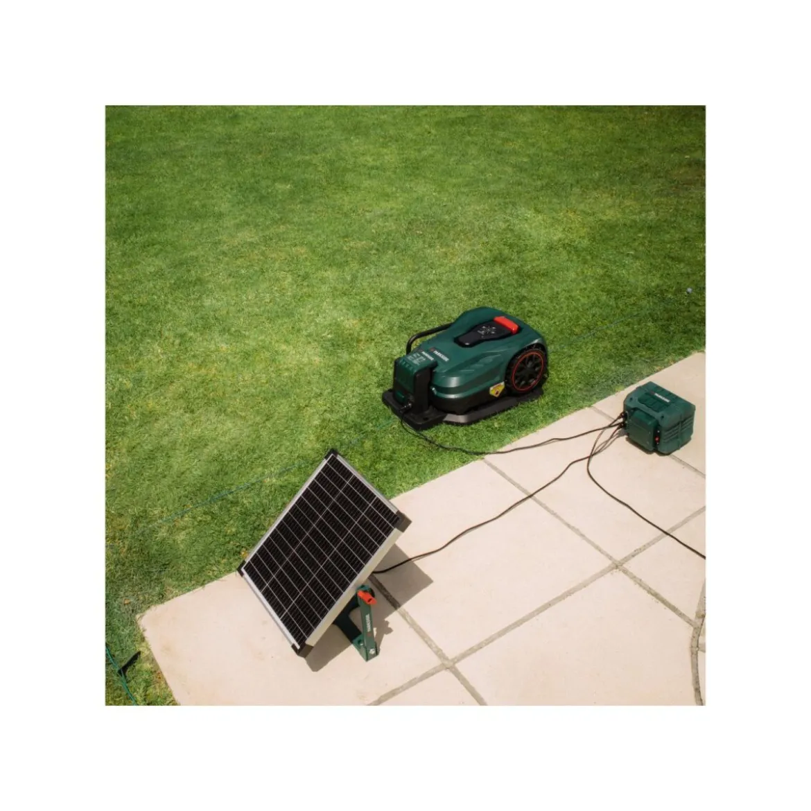 PARKSIDE® 20 V Akku-Solar-Ladestation für Mähroboter »PASLM 25 A1«, mit Akku - B-Ware