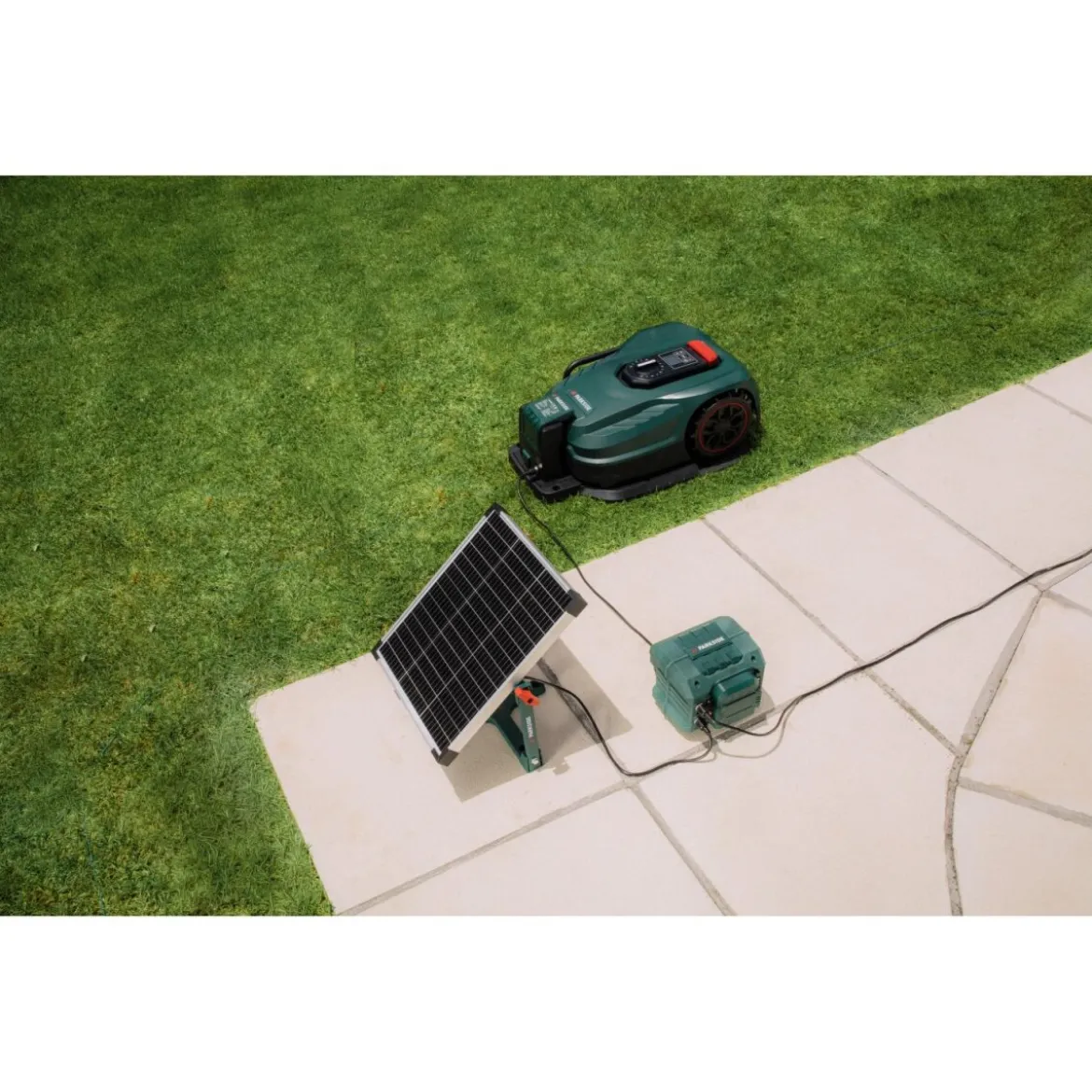 PARKSIDE® 20 V Akku-Solar-Ladestation für Mähroboter »PASLM 25 A1«, mit Akku - B-Ware