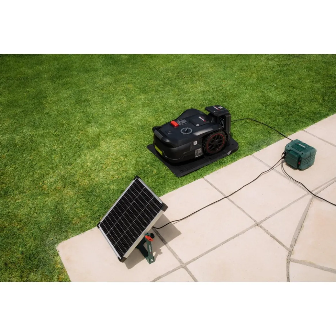 PARKSIDE® 20 V Akku-Solar-Ladestation für Mähroboter »PASLM 25 A1«, mit Akku - B-Ware