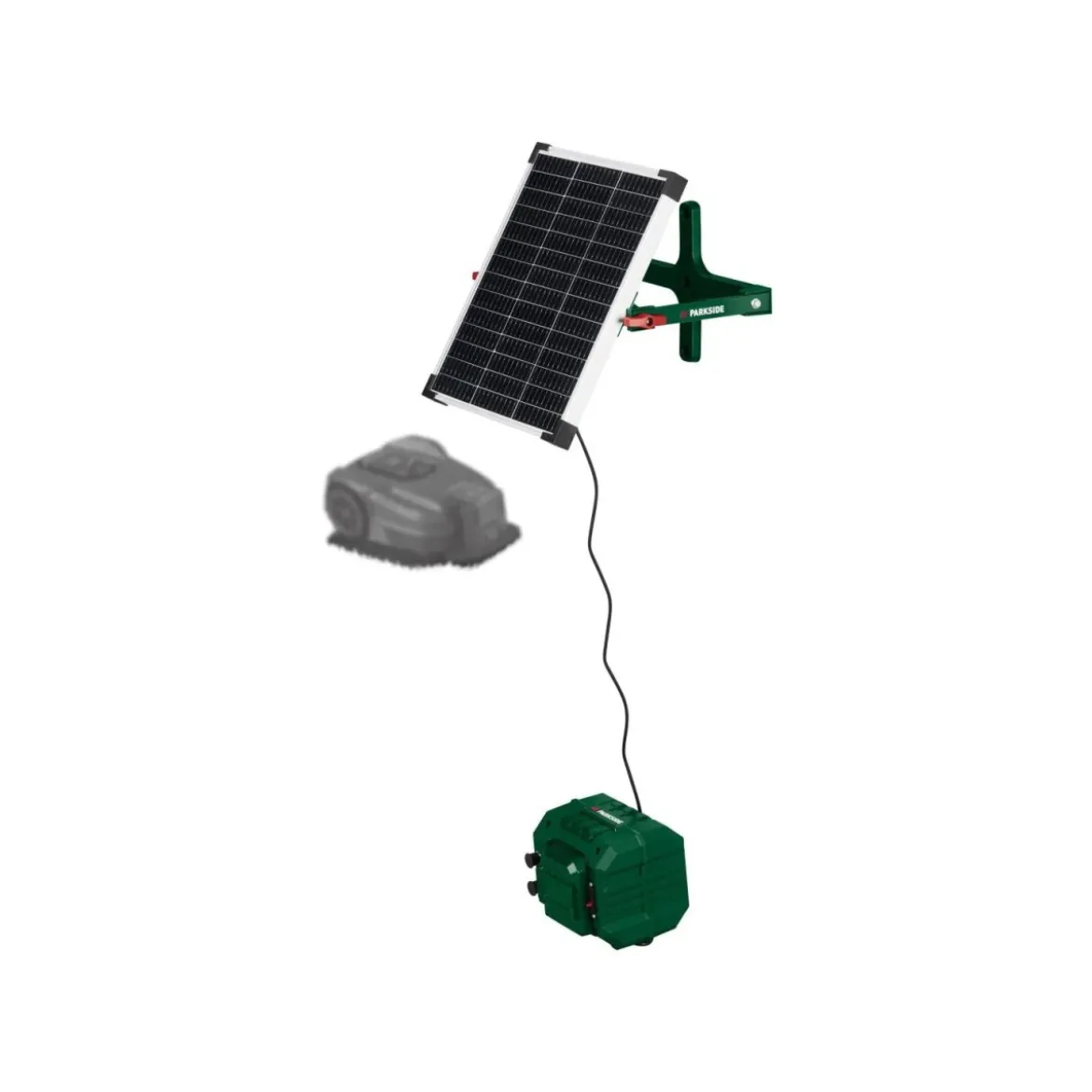 PARKSIDE® 20 V Akku-Solar-Ladestation für Mähroboter »PASLM 25 A1«, mit Akku - B-Ware