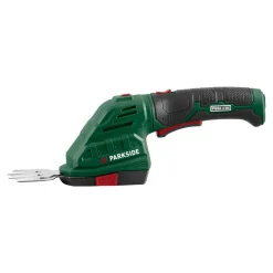PARKSIDE® 4 V 2-in-1 Akku-Gras- und Strauchschere »PGSA 4 D5«, mit 180° drehbarem Softgriff - B-Ware