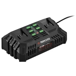 PARKSIDE® 20 V / 2 x 4,5 A Akku-Doppelladegerät PDSLG 20 B1, ohne Akku - B-Ware