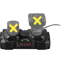 PARKSIDE® 12 V / 2 x 4,5 A / Doppel-Ladegerät »PDSLK 12 B2«, ohne Akkus - B-Ware