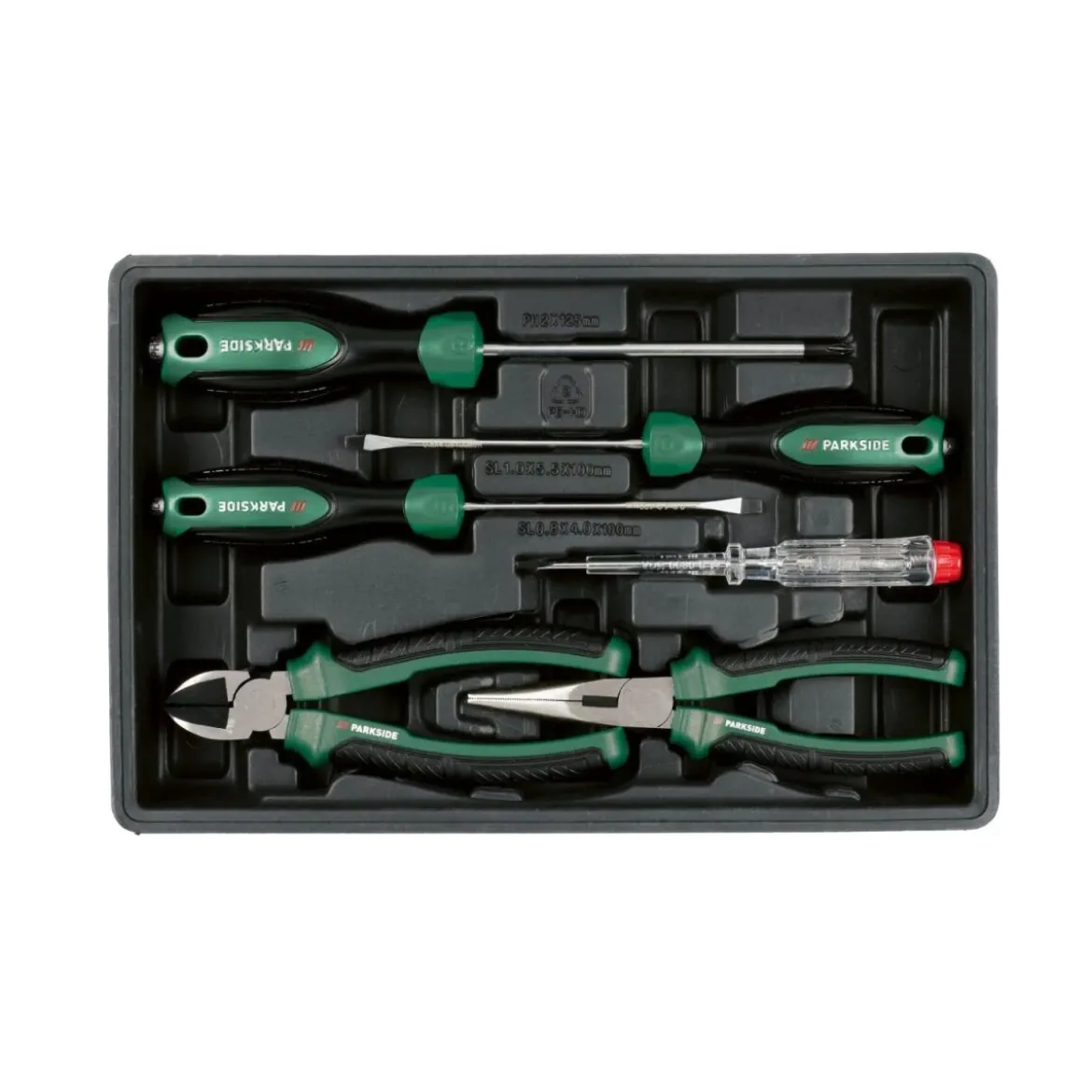 PARKSIDE® Werkzeugkoffer mit 4 V - Akkuschrauber »PWBM A1«, 92-teilig - B-Ware