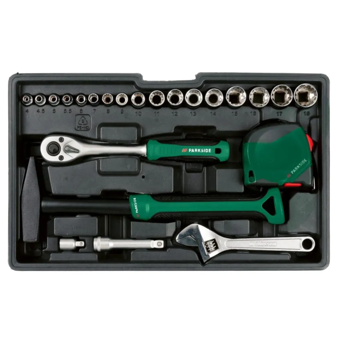 PARKSIDE® Werkzeugkoffer mit 4 V - Akkuschrauber »PWBM A1«, 92-teilig - B-Ware