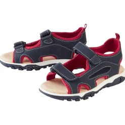 pepperts!® Kinder Sandalen mit Lederdecksohle (navy, 37) - B-Ware neuwertig