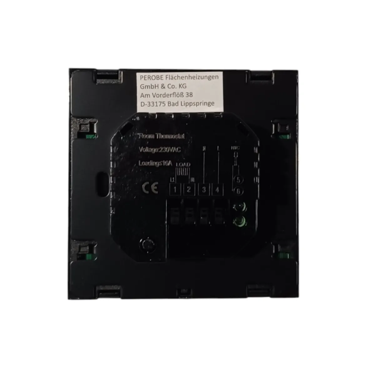 Perobe Temperaturregler Digital, Typ Touch Screen Black - B-Ware neuwertig