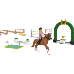 Playtive Animal Adventures Figuren-Set M (Reiterhof - Turnier) - B-Ware neuwertig