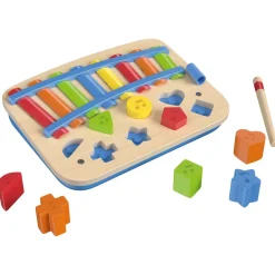 Playtive Holz Musikinstrumente, Modell 2023 (Xylophon-Piano) - B-Ware neuwertig
