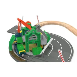 Playtive Holz Verladeschienen-Set / Polizeiwachen-Set (Verlade Schienen Set) - B-Ware neuwertig