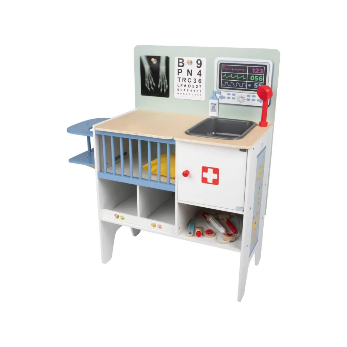 Playtive 2-in-1 Baby-Klinik und Tierarzt, 9-teilig - B-Ware sonstiges