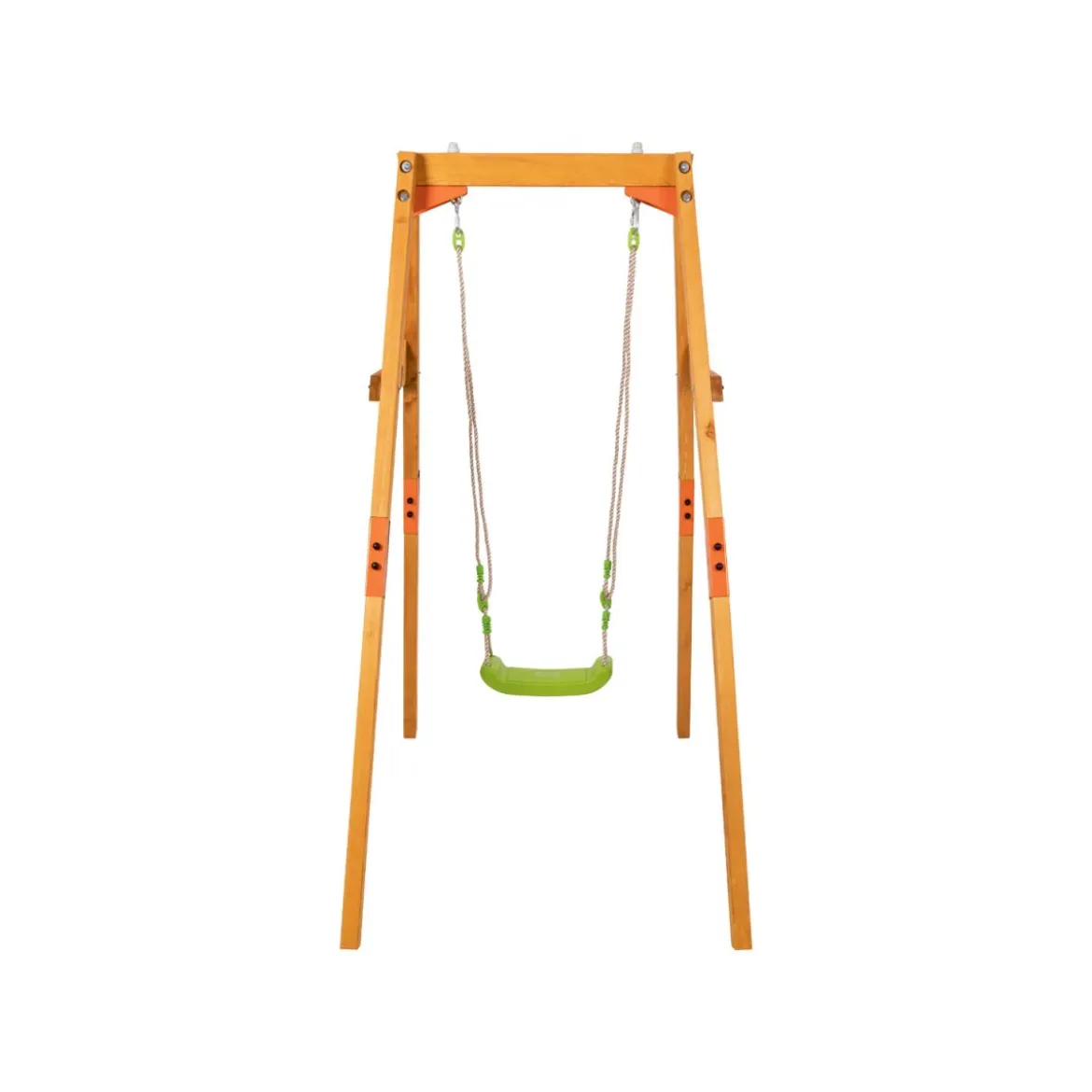 PLAYTIVE Kinder Holzschaukel, mit verstellbarer Seillänge - B-Ware neuwertig