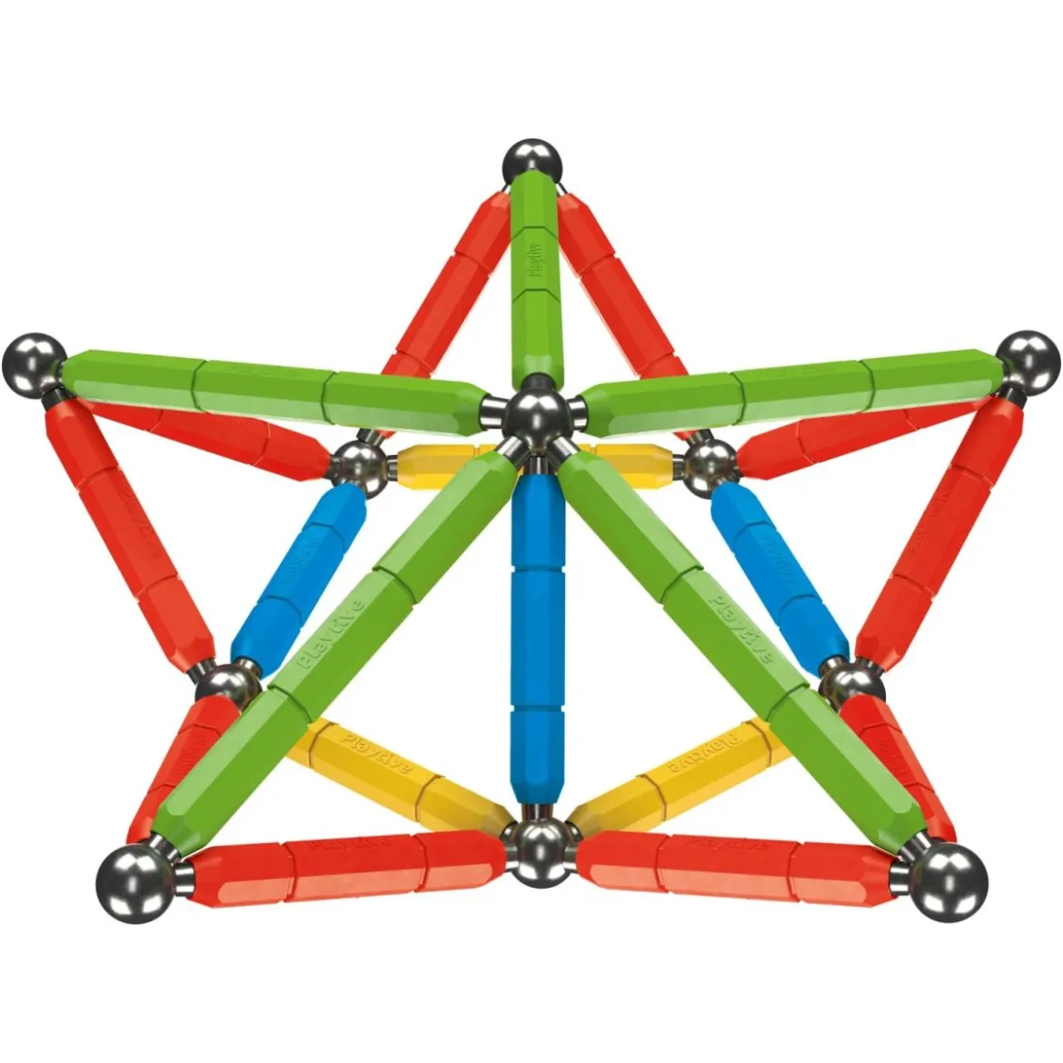 PLAYTIVE Magnetbausatz, zahlreiche Aufbauvarianten - B-Ware