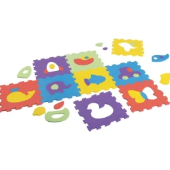PLAYTIVE Puzzlematten Zahlen und Buchstaben / Puzzlematten Tiere und Fahrzeuge / Puzzlematten Stadt (Tiere und Fahrzeuge) - B-Ware sehr gut