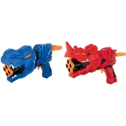 Playtive Soft Dart Pistole Dinosaurier inklusive 10 Schaumstoffpfeilen - B-Ware