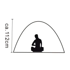 Pop-up-Campingzelt für 2 Personen - B-Ware