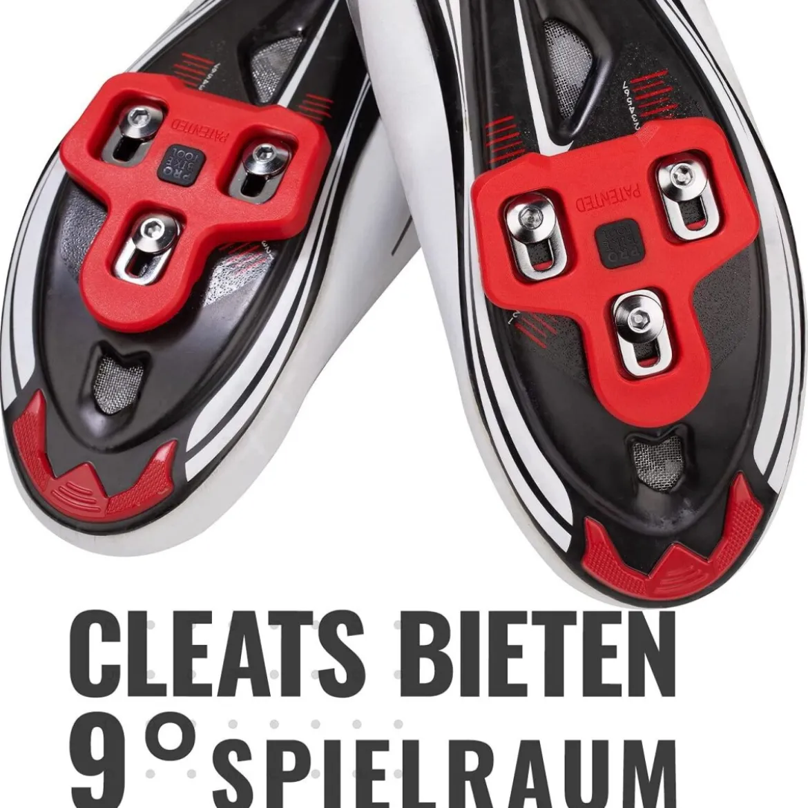 PRO Bike Tool Fahrradstollen Kompatibel mit Look Delta-Pedalen (9-Grad-Float) - B-Ware neuwertig