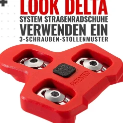 PRO Bike Tool Fahrradstollen Kompatibel mit Look Delta-Pedalen (9-Grad-Float) - B-Ware neuwertig