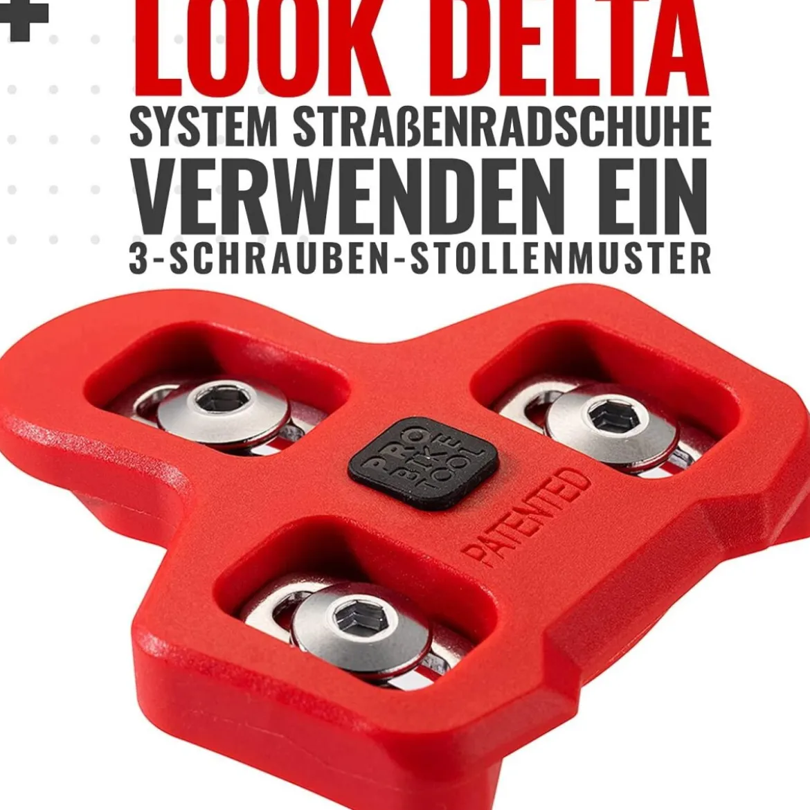 PRO Bike Tool Fahrradstollen Kompatibel mit Look Delta-Pedalen (9-Grad-Float) - B-Ware neuwertig
