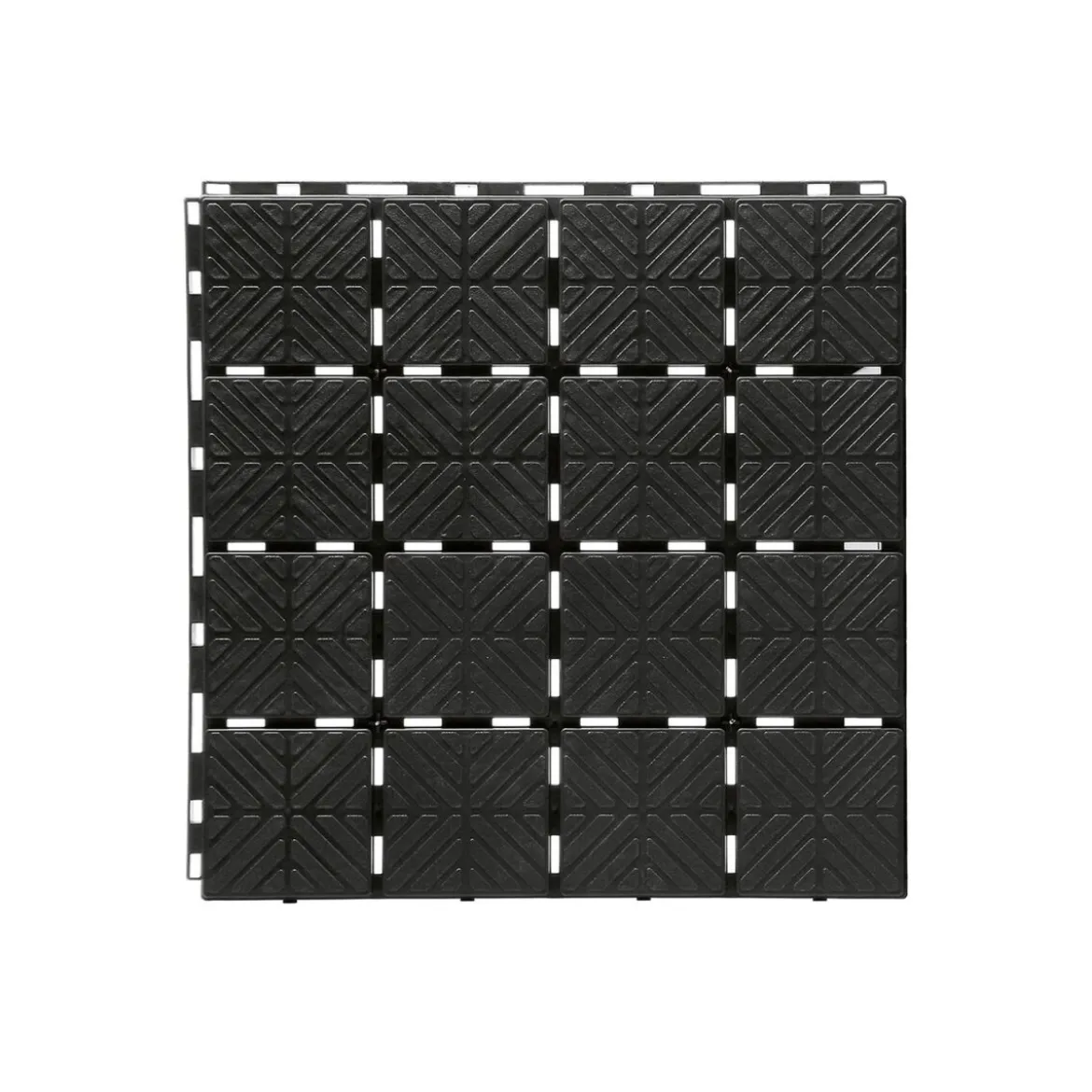 Prosperplast Beetplatten »Easy Square«, Bodenplatten mit 40x40 cm, rutschfest, Klicksystem - B-Ware sehr gut